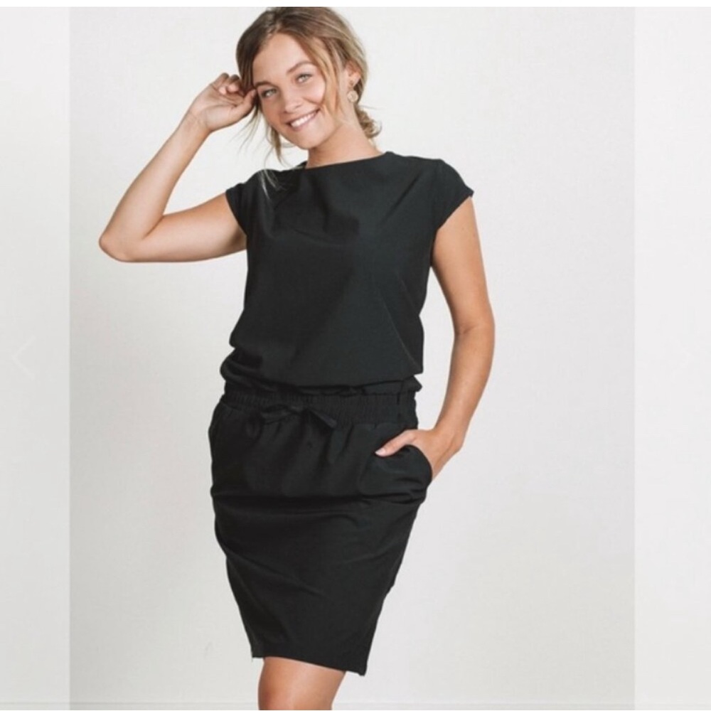 Albion Going Places Dress Black; Sz XL-Tall